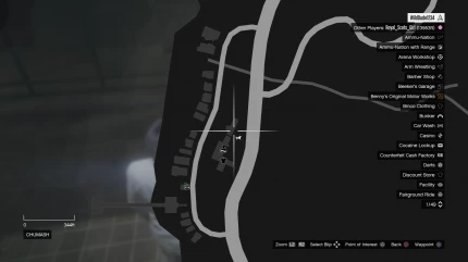 Расположение игральных карт (Playing Cards) в GTA Online