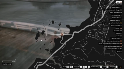 Расположение игральных карт (Playing Cards) в GTA Online