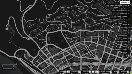 Расположение игральных карт (Playing Cards) в GTA Online