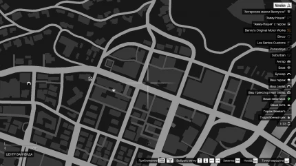 Расположение игральных карт (Playing Cards) в GTA Online