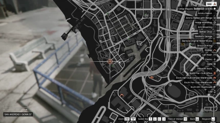 Расположение игральных карт (Playing Cards) в GTA Online