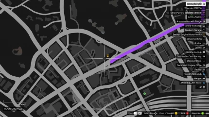 Расположение игральных карт (Playing Cards) в GTA Online