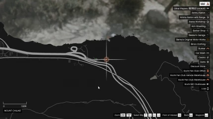 Расположение игральных карт (Playing Cards) в GTA Online