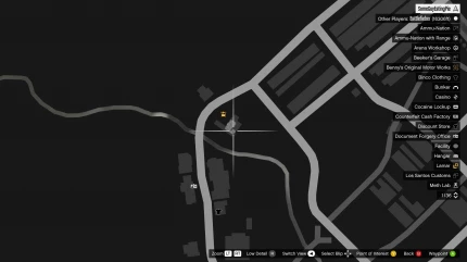 Расположение игральных карт (Playing Cards) в GTA Online