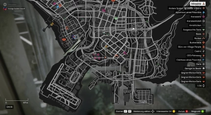 Расположение игральных карт (Playing Cards) в GTA Online