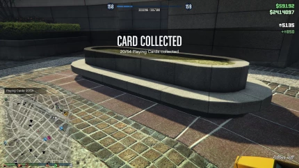 Расположение игральных карт (Playing Cards) в GTA Online