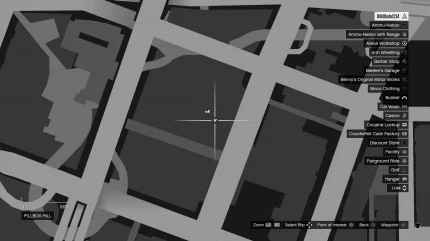 Расположение игральных карт (Playing Cards) в GTA Online